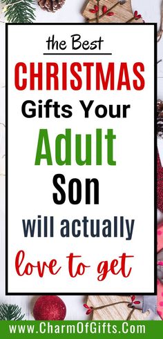 the best christmas gifts your adult son will actually love to get