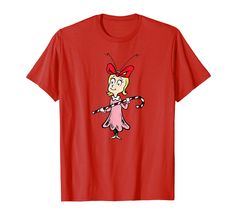 PRICES MAY VARY. Official Dr. Seuss T-shirt Lightweight, Classic fit, Double-needle sleeve and bottom hem Funny Grinch, Tshirt Collection, Grinch Shirts, Cindy Lou Who, Cindy Lou, Shirt Store, Great T Shirts, Shirts Women, Red Tshirt