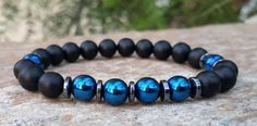 Check out this item in my Etsy shop https://www.etsy.com/uk/listing/469121924/mens-beaded-bracelet-black-onyx-bracelet Mens Mala Bracelet, Bracelet Man, Mens Beaded Necklaces, Black Onyx Bracelet, Bracelets Design, Energy Bracelets