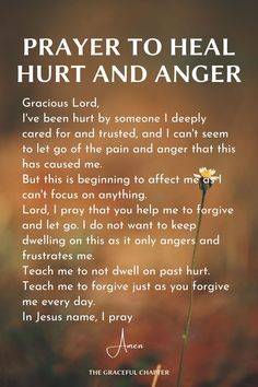 Prayers For Anger, Short Prayer For Healing, Prayer For My Family, Prayers Of Encouragement, Healing Prayer, Short Prayers, Morning Prayer Quotes