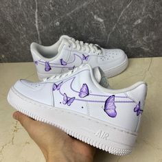 🔥 Brand New 👟 Authentic Sneakers 💫 Every pair is hand painted to order. ✨ Best quality waterproof and scratch-proof paints used. 🎁 Treat the shoes as art as they are delicate and special. 💌 We accept custom orders. Kindly drop a message for the same. Cute Converse Shoes, Casual Shoes Women Sneakers, Nike Shoes Women Fashion, Pretty Sneakers, Butterfly Shoes, Nike Fashion Shoes, Preppy Shoes, Pretty Shoes Sneakers, Unique Sneakers