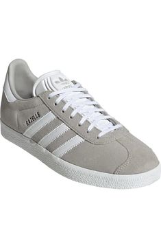 adidas Gazelle Sneaker (Women) | Nordstrom Adidas Gazelle Sneaker, Down To Earth, Adidas Gazelle, Low Profile, Womens Sneakers, Nordstrom, Style Inspiration, Adidas, Sneakers