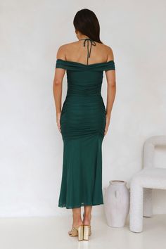 Length from bust to hem of size S: 110cm. Chest: 35cm, Waist: 30cm, across front only of size S. Maxi dress. Lined. Model is a standard XS and is wearing size XS. True to size. Stretch. Folded neckline. Halter tie. Off-the-shoulder. Gathered details. Straight, flowy skirt. Zipper. Cold hand wash only. Polyester. Lovely, be seen in a stylish silhouette! The Dovie Off Shoulder Mesh Maxi Dress features a halter tie, an off-the-shoulder design and perfectly placed gathered details. Style with heels First Day Outfit, Skirt Zipper, Mesh Maxi Dress, Bridal Shower Dress, Shower Dresses, Jumpsuits And Romper, Halter Maxi Dresses, Long Sleeve Lace Dress, Flowy Skirt