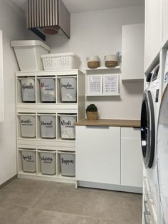 the laundry room is clean and ready for us to use