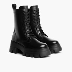 Women's Dynasty Combat Boot in Black Leather - Thursday Boot Company Black Cypress Boots, Qomens Boots, Black Lace Combat Boots, White Platform Boots Shoeyl, Black Combat Boots With Pockets, Luxury Sleek Square Toe Platform Boots, Black Pu Boots, Luxury Sleek Platform Boots With Square Toe, Black Army Boots Women