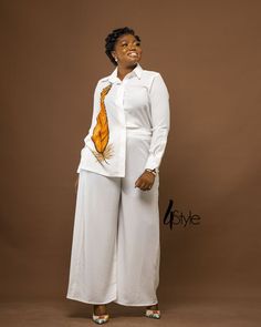 English Gowns, White Pant, Ankara Fashion, Art Face, African Print Fashion Dresses, Design Dresses, African Design Dresses, Church Outfits, African Print Fashion