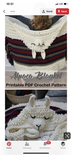 an image of a crocheted cat afghan with text that reads,'free pattern for