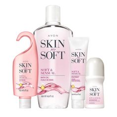 Brand: Avon Scent: Soft & Sensual Condition: New Description & Size: 1 - Skin So Soft - Soft & Sensual Bath Oil - 16.9 Fluid Ounces | 500 Ml 1 - Skin So Soft - Soft & Sensual Shower Gel - 5.0 Fluid Ounces | 150 Ml 1 - Skin So Soft - Soft & Sensual Hand Cream - 3.4 Fluid Ounces | 100 Ml 1 - Skin So Soft - Soft & Sensual Roll-On Anti-Perspirant Deodorant - 2.6 Fluid Ounces | 75 Ml Bundle & Sale Offers Are Always Welcome Please Don’t Lowball Me! Avon Skin So Soft, Bath Oil, Anti Perspirant, Shower Oil, Avon Products, Antiperspirant Deodorant, Bath Oils, Antiperspirant, Soft Hair