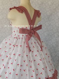 This beautiful dress is perfect for a birthday Cherry theme or any occasion. Girls size Chest 2T 19'' 3T 21'' 4T 22'' 5T 23'' 6 24'' I use an underskirt just to show how puffy is the dress. if you want a puffy look you will need to buy a under skirt and it sold separately. Please leave me a note with the following instructions. *Size Fitted Whimsical Twirl Dress For Summer, Whimsical Fitted Twirl Dress For Summer, Cute Fitted Twirl Dress For Dress-up, Cute Fitted Twirl Dress For Spring, Summer Twirl Dress With Ruffles For Dress-up, Sweet Summer Dress For Picnic, Playful Summer Twirl Dress For Garden Party, Fitted Twirl Dress For Spring Dress-up, Cute Summer Dresses For Dress-up