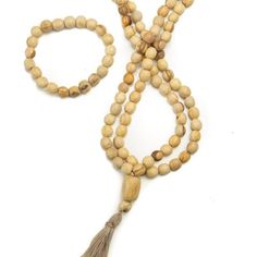 100% sustainably harvested Palo Santo beads. This Mala offers a lovely Palo Santo fragrance. Purchase our Palo Santo Anointing oil to give the beads luster and enhance or renew the fragrance. How to use Use in meditation or prayer. Count beads one at a time to help focus the mind and be in the present. Where to promote peace and mindfulness. Our Sustainability Practices We have been working directly with the same family in Ecuador for over 11 years to obtain our Palo Santo raw materials. They ha Indigenous Peoples Day, Tropical Forest, Mala Bracelet, Tassel Necklace, Beaded Necklace, Fragrance, Beaded Bracelets