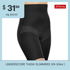 Underscore's shapewear shorts target areas from high-waist to mid-thigh with minimal seams for all-around shaping. In addition, these slimmers are made from breathable stretch fabric with cooling technology to give you the silhouette you desire with added comfort and support.Features: CoolingConcerns: Hips + Thighs, Tummy SolutionsSupport: Extra Firm SupportFiber Content: 64% Nylon, 36% SpandexFabric Description: ElastaneCrotch Fiber Content: 80% Nylon, 20% SpandexCare: Machine WashCountry of O… Shapewear Shorts, Cool Technology, Shapewear, Stretch Fabric, High Waist, Target, High Waisted, Technology, Fabric