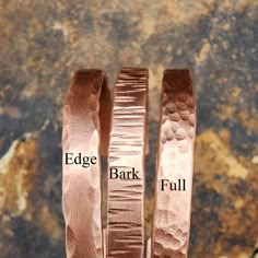 Hammered Jewelry Diy, Mens Copper Jewelry, Men Copper Bracelet Handmade, Copper Bracelet For Men, Hammered Metal Jewelry, Copper Jewelry Diy, Handmade Copper Bracelet, Silversmithing Jewelry, Hammered Bracelet