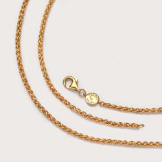 The Signature Spiga Chain by Rachel Galley is crafted with a sterling silver, featuring a wheat link design for a unique accessory. This sophisticated piece is perfect for layering necklaces and wearing with pendants. Measuring 20 inches in length with a lobster clasp, this chain ensures a secure fit. Pearl Birthstone, Gold Vermeil Jewelry, Stacked Earrings, Link Design, Layering Necklaces, Vermeil Jewelry, Charm Rings, Pearl Gemstone, Engraved Necklace