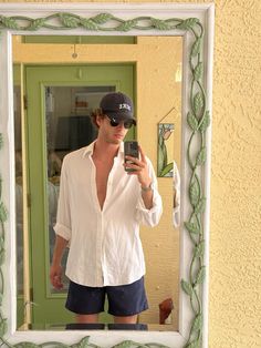 Mens summer outfit #summer #menstyle #menswear Summer Vibes Men Outfit, Outer Banks Mens Outfits, Men’s Island Fashion, Men’s Bahamas Outfit, Men Tropical Vacation Outfits, Men Mexico Vacation Outfit, Cancun Men’s Outfit, Men’s Tropical Dinner Outfit, Tropical Aesthetic Outfit Men