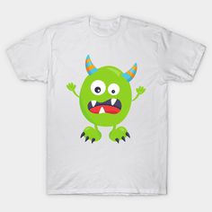 Cute, fun and adorable design with green monster. Modern and trendy gift, perfect for the monster lover in your life. -- Choose from our vast selection of Crewneck and V-Neck T-Shirts to match with your favorite design to make the perfect custom graphic T-Shirt. Pick your favorite: Classic, Relaxed Fit, V-Neck, Tri-Blend, Dolman Extra Soft Tri-Blend, Slouchy V-Neck, Slouchy, Premium, Heavyweight, Curvy, Ringer, and Curvy V-Neck. Customize your color! For men and women. Casual Green T-shirt With Character Print, Funny Green T-shirt With Funny Print, Playful Green Cotton T-shirt, Funny Green Cartoon Print T-shirt, Green Funny Cartoon Print T-shirt, Green Novelty Graphic Print Top, Green Novelty Crew Neck T-shirt, Green Graphic Print Novelty Top, Green Crew Neck Novelty T-shirt