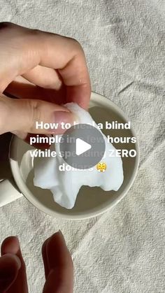 Skincare & Beauty on Instagram: "You know that moment…

When you are washing your face and all of a sudden you feel a bump? You look closely and don’t see a “head” but it hurts when you touch it and there is definitely a hard bump. Well, it might just be the beginning stages of a pesky BLIND PIMPLE 😭 

These are the worst because you can’t really hide the bump. Even if you put makeup on top of it, there is still a very noticeable bump. 

Follow these steps to get rid of a blind pimple in literally a few hours and you only need TWO things: hot water and a clean cloth. 
1. Grab a cup and fill it with hot water (or temperature that is enough for your hands to handle) 
2. Soak the cloth in the hot water for a few minutes 
3. Take the cloth out and wring out the water 
4. Place the hot cloth d How To Prevent Pimples Skin Care, What Ur Pimples Mean, How To Pop A Pimple With A Q Tip, What Do Your Pimples Mean, How To Get Rid Of Blind Pimples, Rash Care, Hydrogen Peroxide Acne, Washing Your Face, Blind Pimple