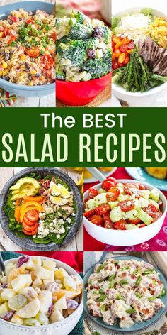 the best salad recipes for any type of meal