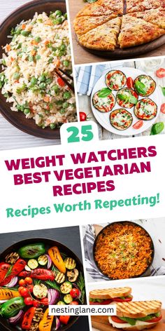 25 weight watchers'best vegetarian recipes that are worth repeating and delicious