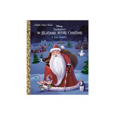 the night before christmas book with santa