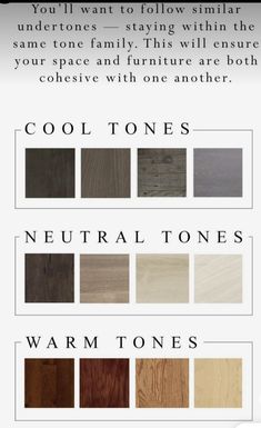 the different types of wood that are available in this product page, and how to choose them