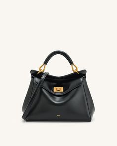 Lucia Classic Top Handbag - Black Purse Trends, Jw Pei, Bowler Bag, Top Handbags, Classic Handbags, Classic Bags, Elegant Accessories, Bag Handle, Handle Bag