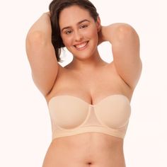 Brand New With Tags, Never Worn Lively Smooth Strapless Bra In Nude (Toasted Almond) In 38b! I Bought The Wrong Size So Has Never Been Worn. This Gravity-Defying Strapless Bra Starts And Ends Your Day With Total Support, No Surprises. Soft, Light, And Flexible For Your Lower-Cut Looks. Mesh Wings Earn Extra Style Points. Lightly Padded Foam Balconette Cups Flexible Underwire - Moves With You! Medium Cup Coverage Breathable Mesh Fabric On Sides And Back Soft Boning At Sides For Extra Support Adju Gifts For Xmas, Best Strapless Bra, Reference Models, Bra Size Guide, Lace Strapless, Toasted Almonds, Products To Buy, Everyday Bra, Be Pretty