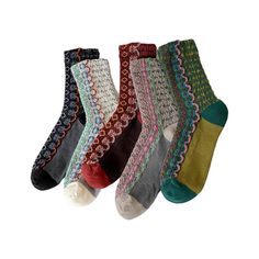 PRICES MAY VARY. Material - The socks are made of high quality cotton, comfortable, breathable and sweat-absorbent. They can keep your feet warm and dry all day. They are gentle to the skin, suitable both for indoor and outdoor activity. Size &Color - The socks fit women's shoe size: US 5-8. Stretchy cotton design, perfectly suitable for your feet. Multiple colors choices make you easy to find a satisfied one. Embroidered Designs - The vintage embroidered pattern design makes the socks pretty an Embroidered Animals, Silk Dress Short, Vintage Socks, Forest Style, Women Crew Socks, Socks For Women, Women Socks, Kinds Of Shoes, Calf Socks