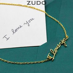 At ZUDO, we have created a unique way to keep your treasured ones close to your hearts. This collection can take any person's handwriting or signature, and turn it into a necklace, bracelet or ring! Whether it's the handwriting of yours that you want to give to your loved one or the handwriting of someone who has passed away - this takes sentiment to a whole new level. Our most meaningful piece to date is the perfect gift for a loved one or for yourself. Product Details Customize your jewelry wi Handwritten Ring, Multiple Rings, Tarnished Jewelry, A Necklace, Necklace Bracelet, 18k Rose Gold, Rose Gold Plates, Handwriting, Custom Jewelry