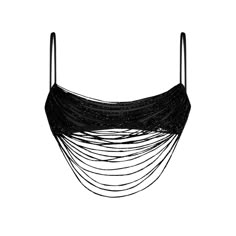 Form-fitting jersey bra, enhanced with tube bead strip embellishments for added flair. Handmade with love in our atelier located in Istanbul.  Materials:  Glass Beads and Metal Chain Bra: 90% Polyester, 10% Elastane Made in Turkey.  Model Measurements: Height 180 cm Bust 83 cm Waist 62 cm Hips 91 cm  Model Size: S Materials:  Glass Beads and Metal Chain Bra: 90% Polyester, 10% Elastane Made in Turkey.  Handle gently Black Rave Bra, 1920s Beading, Beaded Bra, Black Bra Top, Beads Clothes, Bead Bra, Chain Shirt, Rave Shorts, Crystal Bra