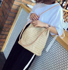 Brand Name: YogodlnsShape: Casual ToteMain Material: StrawOrigin: CN(Origin)Style: BohemianOccasion: VersatileClosure Type: HaspGender: WOMENDecoration: Hollow OutLining Material: PolyesterHardness: SOFTPattern Type: KnittingWeave Bag: Summer Women Durable Weave BagBeach Bags: Straw Beach BagsBucket Bag: Linen Woven Bucket BagTote Handbags: Grass Casual Tote HandbagsRattan Bags: Knitting Rattan Bags Straw Beach Bags, Summer Bags Beach, Weave Bag, Rattan Bags, Straw Beach Bag, Soft Pattern, Beach Dresses Summer, Rattan Bag, Handbags Casual