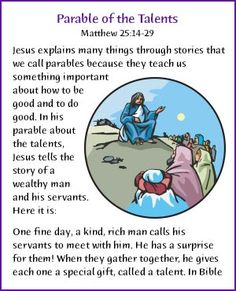 an image of the story of jesus's birth with text in blue and white