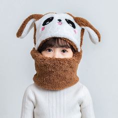 Keep little ones cozy with our Fleece Kids Hat. Crafted from ultra-soft fleece, it offers warmth and comfort for outdoor adventures. Perfect fit and vibrant colors make it a must-have for chilly days. Stay warm, look cool! Boys Scarf, Kids Animal Hats, Hoodie Scarf, Fluffy Rabbit, Pink Panda, Cartoon Panda, Childrens Hats, Kids Scarf, Animal Hats