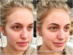 #Microblading by Julie Ha 👀💘 See this Instagram photo by @microbladingla_julieha • 130 likes Fine Hair, Look Book, Instagram Post