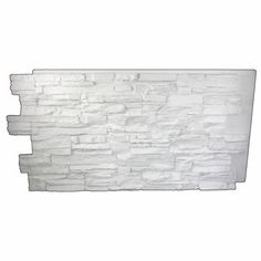 a white brick wall on a white background