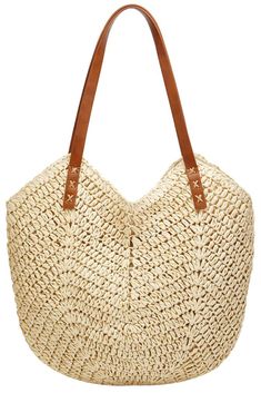 PRICES MAY VARY. Material: Mainly made of durable straw, polyester lining, hand woven, cute, playful and eye-catching. Style: retro straw style, hollow design, natural, chic, casual style beach bag will make girls love it! Size: Top Width: 16.5 inches, Bottom Width: 10.2 inches, Height: 13.8 inches. The main bag with a small inner pocket allows you to store some small daily items such as wallet, mobile phone, umbrella, swimming goggles, cards, cosmetics and more. Straw Beach Bags are classic, li Straw Beach Bags, Phone Umbrella, Beach Handbag, Straw Purse, Classic Tote Bag, Beach Shopping, Summer 25, Straw Beach Bag, Straw Tote Bag