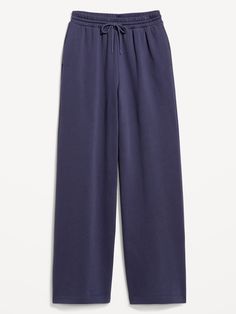 Extra High-Waisted SoComfy Wide-Leg Sweatpants | Old Navy Comfy Pants Women, Loose Fit Sweatpants, Old Navy Sweatpants, Brandy Wide Leg Sweatpants, Navy Blue Wishlist, Women’s Sweatpants, Dark Blue Sweatpants Outfit, Navy Sweatpants Outfit, Wishlist Ideas I Want