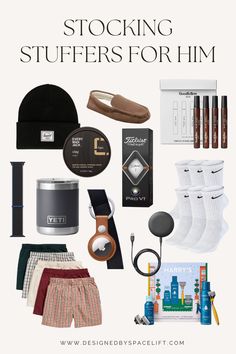 the contents of a stocking stuff for him