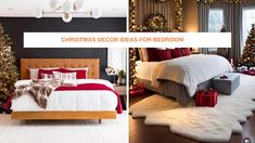 christmas decor ideas for the bedroom