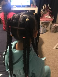 Easy Mixed Girl Hairstyles Kids, Mixed Girl Hairstyles Kids Braids, Braids For Mixed Girls Kids, Hairstyles For Mixed Girls Kids Easy, Little Mixed Girl Hairstyles Easy, Mixed Girl Hairstyles Kids, Simple Braids For Kids, Black Kid Hairstyles, Little Kids Hairstyles