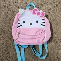 Bnwot! This Is A Brand New Backpack And It's Never Been Used. Nothing Wrong With It, I Just Need To Clear Out My Closet. Check Measurements Before Purchasing. Playful Hello Kitty Print Backpack, Playful Hello Kitty Backpack, Cute White Backpack For Playtime, Cute Hello Kitty Standard Backpack, Cute Hello Kitty Print Backpack For Back To School, Cute Hello Kitty Print Backpack For School, Cute Hello Kitty Backpack For Back To School, Cute Hello Kitty Print Backpack For School Year End, Cute Hello Kitty Backpack For End Of School Year