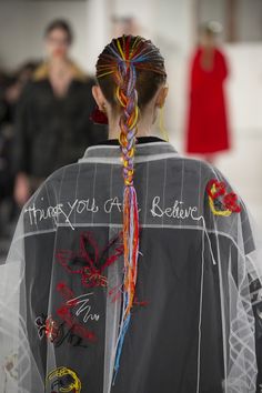 Bouchra Jarrar, Editorial Hair, Hair Reference, Martin Margiela, Grunge Hair, John Galliano, Hair Art, Mode Inspiration, Fashion Editorial