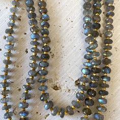 Layering Labradorite Necklace Necklace Robindira Unsworth Labradorite Bead Necklace, Labrodite Jewelry Beads, Labradorite Jewelry Necklace, Petaluma California, Silver Labrador, Mala Jewelry, Metaphysical Jewelry, The Crown Jewels, Necklace Inspiration