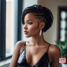 10. Short Braids for Black Hair | 33 Hottest Short Hairstyles For Black Women Short hairstyles for black women have always been a bold and expressive choice, showcasing a unique blend of confidence and style. With an extensive array of options available, it can be overwhelming to choose the perfect short hairstyle that complements your personality and enhances your. Braided Hairstyles For Short Hair Black, Short Braids Hairstyle Women, Expression Braids Hairstyles, Very Short Braids, Black Female Haircut, Natural Cornrows For Black Women, Braided Bob Hairstyles For Black Women, Short Braid Hairstyles For Black Women, Latest Hair Braids Styles 2024 For Women