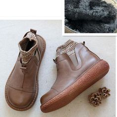 Women's Casual Shoes Leather Comfortable Handmade Ankle Boots | Touchy Style Womens Leather Ankle Boots, Soft Boots, Basic Boots, Women's Casual Shoes, Basic Heels, Winter Leather Boots, Boot Shoes, Ankle Shoes, Shoes Comfortable