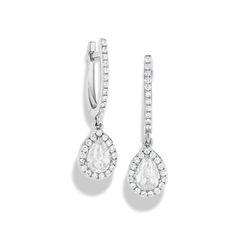 Formal Teardrop Single Cut Diamond Earrings, Luxury Teardrop Diamond Earrings With Single Cut Diamonds, Pear-shaped Single Cut Diamond Earrings, Drop Diamond Earrings With Pave Setting, White Gold Teardrop Diamond Earrings With Single Cut Diamonds, Pear-shaped Diamond Earrings In White Gold, Teardrop Diamond White Earrings With Single Cut Diamonds, Diamond White Teardrop Earrings With Single Cut Diamonds, Teardrop Earrings With Single Cut Diamonds