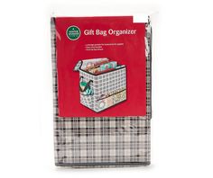 the gift bag organizer is packaged in a package