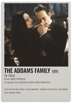 Addams Family Poster, Addams Family 1991, The Fall Movie, Family Movie Poster, Addams Family Movie, Film Polaroid, Movie Card, Iconic Movie Posters, Film Posters Minimalist