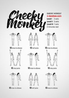 the instructions for how to do cheek monkey