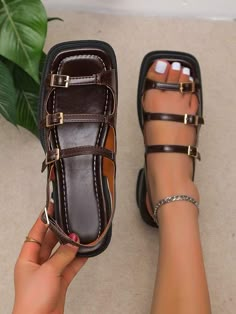 Ladies High Heels, Heels Summer, Dr Shoes, Funky Shoes, Aesthetic Shoes, Shoe Inspo, Swag Shoes, Mode Inspo, Moda Vintage