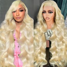 PRICES MAY VARY. 【613 Lace Front Wig Human Hair Material】613 Body Wave Wigs Are Made Using Health Science Techniques,With No Chemical Odors Or Allergies.100% Of The Human Hair Is Donated By Young Girls,And 12A Blonde Wigs Are Clean,Soft,Non Shedding,And Non Tangled 【Blonde Human Hair Wig Lace Details】613 Wigs 13x6 HD Lace Front Human Hair Wigs,Transparent Frontal Wigs Human Hair Pre Plucked With Baby Hair,Natural Hairline Around,Breathable & Soft & Durable with Invisible Bleached Knots Match All Skin Color Well 【13x6 613 HD Lace Frontal Wig Specification】200 Density HD Blonde Lace Front Wigs Human Hair 22-42 Inches On Sale,Thick And Plump Can Be Dyed,Bleached,Premed,Straightened and Restyled.Can Make Free Part & Side Part & Middle Part Satisfy All Your Need 【13x6 Lace Front Wigs Human Hair Buttercup Cosplay, 613 Wigs, 613 Lace Front Wig, Frontal Wig Body Wave, Hd Lace Frontal Wigs, Wigs Body Wave, Body Wave Lace Front Wigs, Human Hair Wigs Blonde, Blonde Wigs